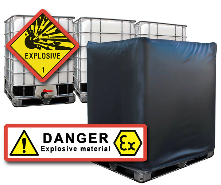 C1D2 330 Gallon IBC Explosion Proof Tote Heater