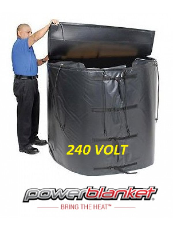Powerblanket® TH550-240V IBC Tote Heater w/Top Lid Cover - 550 Gallon 240V
